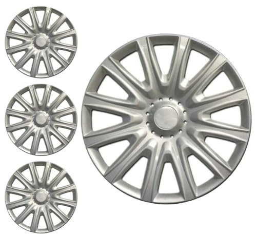 SERIE 4 BORCHIE - 4 COPRICERCHI COPPE RUOTA 15 PER FORD FIESTA 08-> TIPO B