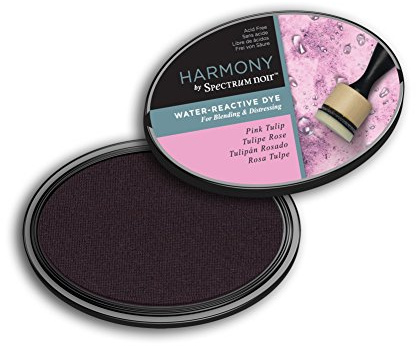 Spectrum Noir Ink Pad – Harmony Wasser Reaktiv, Pink Tulip, One size
