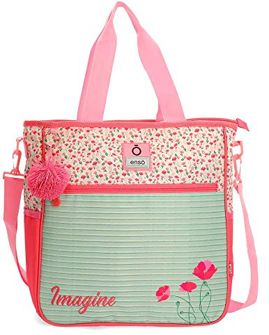 Enso Imagine Einkaufstasche Mehrfarbig 31,5x36x5,5 cms Polyester für 13,3-Laptop