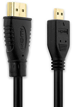 Micro HDMI Type D Kabel 3m kompatibel mit Samsung NX1 / NX3300 / NX500 Micro HDMI Kabel 1.4 Videokabel