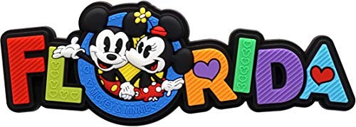 Disney Mickey & Minnie Florida Soft Touch PVC Magnet