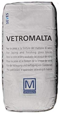 SEVES GLASSBLOCK Vetromalta 2in1 Mortar & Grout 25kg (White)
