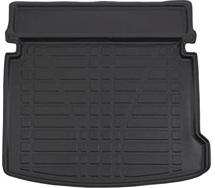 SCOUTT | Bandeja para maletero compatible con Lodgy a partir de 2012, con borde alto, estera protectora para el maletero, estriada, enrollable