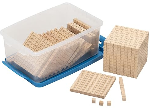 Betzold - Dienes-Material Mathe Zehnersystem-Satz erweitert Dezimalsystem