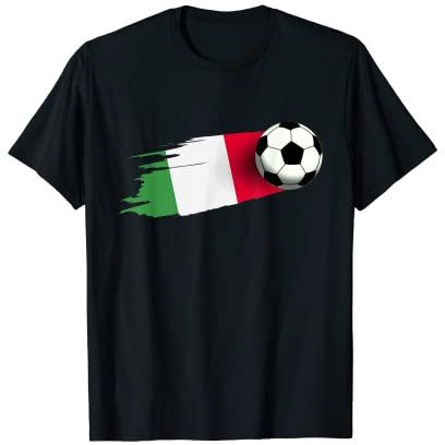 Italy Flag Jersey Italian Soccer Team Italian T-Shirt