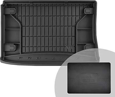 FROGUM ProLine 3D Alfombrilla Exclusiva de Goma cubeta Maletero para Fiat 500L Trekking 2012-2022 | Práctico Organizador | Los Bordes más Altos | Al Tamaño
