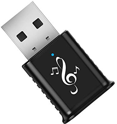 Adaptador de audio inalámbrico | Receptor de red inalámbrico, receptor inalámbrico para coche 5.0 para transmisión de música y llamadas manos libres para coche y hogar, adaptador de