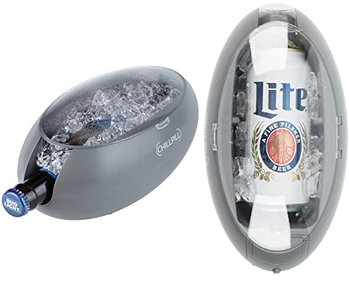 Instant Drink Chiller - Rapid Beverage Chiller for Cans 12 oz or 16 oz & Glass Bottles - Portable Instant Beverage Cooler - Fast & Efficient Instant Drink Cooler for Parties, Picnics & BBQs
