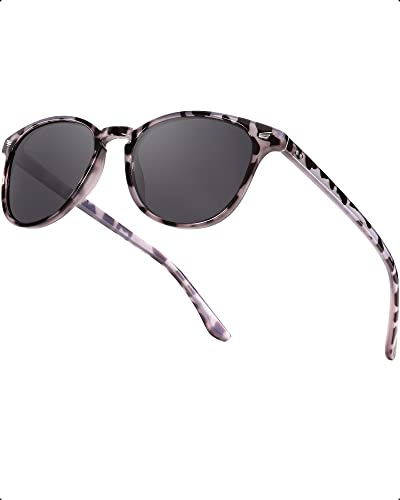 Myiaur Klassische Sonnenbrille Damen Polarisierte Sonnenbrille mit UV400 Schutz