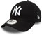 New Era New York Yankees Fan Cap gebogener Schirm schwarz weiß Teamlogo 9Twenty Kappe - One-Size