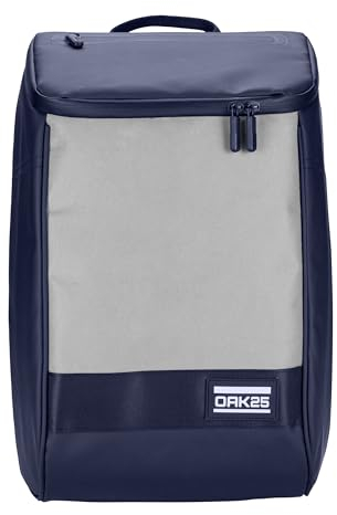OAK25 Rucksack Damen & Herren Blau - Daybag - Reflektierender Fahrradrucksack - Hohe Sichtbarkeit & Sicherheit - Fahrrad Daypack mit Laptop Fach - Wasserabweisend