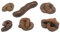 wueiooskj Halloween farces Jouets drôle Faux Caca pour Spooky Surprise Faux Chien en Plastique Caca Plastique Caca farces Jouets Faux Caca visqueux
