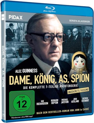Dame, König, As, Spion - Ungekürzte Fassung / Die komplette 7-teilige Agentenserie nach dem Bestseller von John le Carré (Pidax Serien-Klassiker) [Blu-ray]
