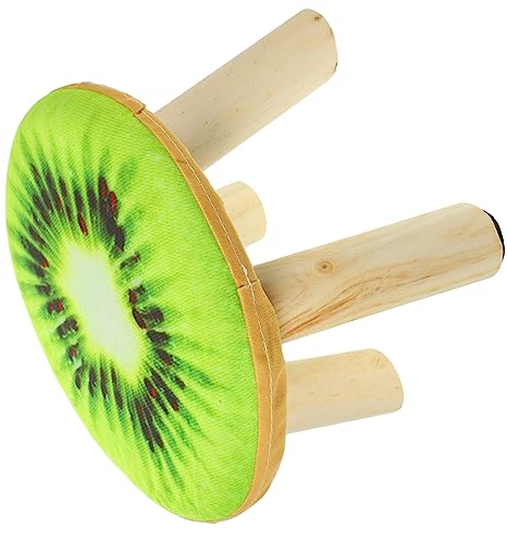 MILISTEN Hocker für den Außenbereich kleine Hocker zum Sitzen kinderhocker Stool Kurze Hocker Sitzhocker hölzern niedriger Hocker schmücken Stuhl Kleinkind Sofahocker