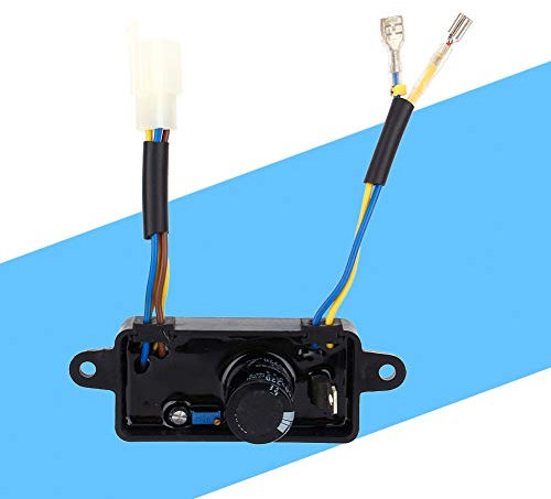 Avr Regler Stromerzeuger 1Pcs Spannungsregler Gleichrichter Einphasig Avr Für 2Kw Benzin Generator Kunststoff + Drähte + Power Avr Regler Für Stromerzeuger Hauptsächlich Schwarz