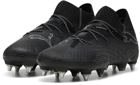 PUMA Future 7 Ultimate MxSG Lights Out schwarzsilber, 43 Unisex