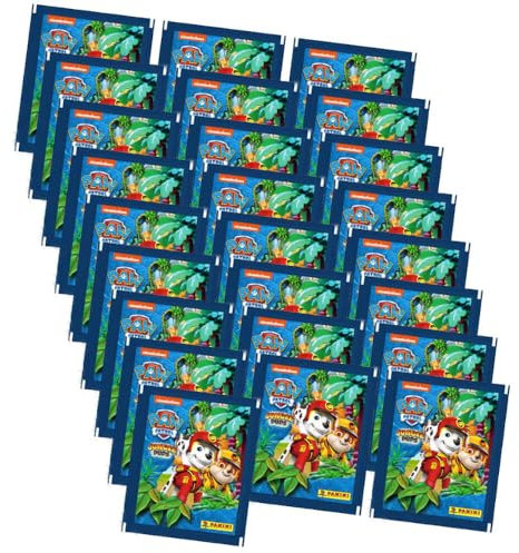 Panini Paw Patrol Sticker Serie 10 - Jungle Pups Sammelsticker (2024) - 25 Tüten
