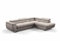Generisch Eckcouch CRUX Ecksofa Couch Schlaffunktion Bettkasten Samt Verstellbare Kopfteil Boucle (beige)