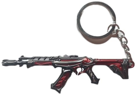 Porte-clés Valorant Vandal Reaver, rouge, S