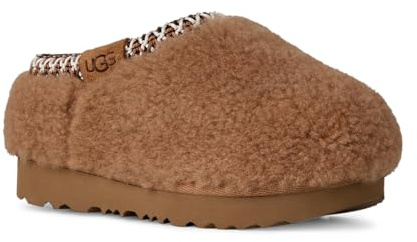 UGG Unisex Children's Tasman Maxi Curly Slippers, maroon, 5 Infant
