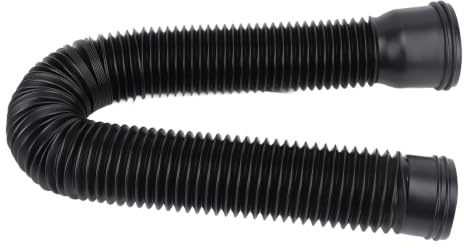 Downspout Extension Flexible Drain Pipe Extendable 20 to 59 Inches (Black)