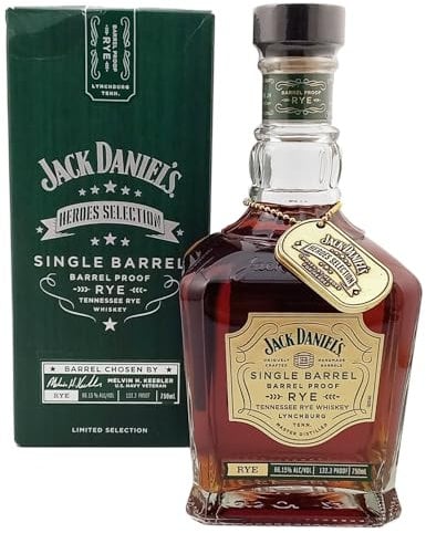 Jack Daniels Heroes Selection Barrel Proof Rye 2024 | 0,7 l. Flasche