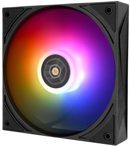 Thermalright TL-H12-X28-S Thin Computer Case Fan-2150RPM, CPU ARGB Fan, Quiet 28mm Thickness Cooling Fan, Desktop CPU Cooler Fan,Compatible with Heatsink Cooler and Case