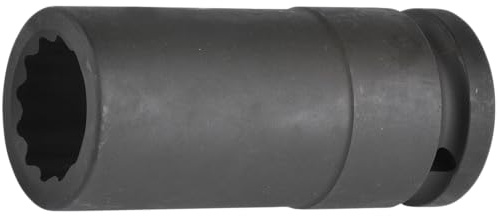 SW-Stahl 10186L-24 IMPACT-Steckschlüsseleinsatz, 3/4 Zoll, 24 mm, Lang | Schlagschrauber Nuss aus Chrom-Molybdän-Stahl - Zwölfkant-Einsatz für Antriebswellen und Differentialschrauben im KFZ-Bereich