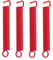 Tremolo-Steg-Spannfedern für E-Gitarre, Tremolo-Steg-System-Federn für ST Stil E-Gitarre (rot), 4 Stück