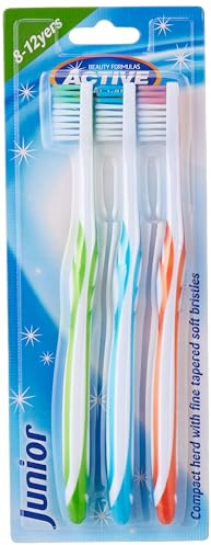 Beauty Formulas Active Oral Care Junior Zahnbürste, 3-teilig, sortiert
