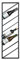 LIFA LIVING Porte Bouteille Mural Noir, Range Bouteille Vertical 8 Places, Casier à Vin en Métal Design Industriel, Rangement Bouteille de Vin 30 x 9.5 x 99,5 cm