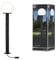 Paulmann Plug & Shine Pollerleuchte Globe, Ø 20 cm, IP44, 2W, 24V, 160 lm, E14, Warmweiß (3000 K)