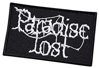 Paradise Lost, Doom Metal, Death Gothic Rock, Black Tiamat, Darkseed, Katatonia, Ulver, Cradle of Filth Embroidered Iron on Applique Souvenir Accessory