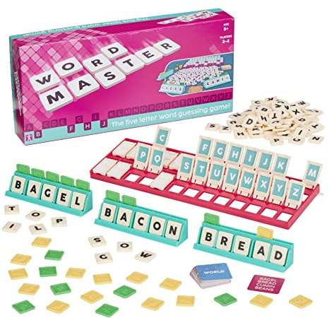 Character Options Word Master - Challenge Friends And Family To The Ultimate Table Top Word Game. Fun For All The Family. Who Will Be The Word Master?, Green, 07873