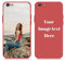 AnNengJing Custom Soft Liquid Silicone Cases Full-Body Protective Personalized Photo Name Text Logo Phone Cover for iPhone 6/6S Red