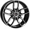 Autec BAVARIS Felge 7.5x18 ET25 5x112 Schwarz poliert Alu Rad BMW 2er 5 3 4 X4 X3