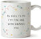 MUGFFINS Tazas para PROFESOR - En Inglés - I'm who grades you - 11 oz / 330 ml - Regalo original y divertido