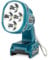 Adisipsoarin Linterna LED inalámbrica para batería Bosch de 18 V, luz de trabajo LED de 22 W con puertos de carga rápida USB-A y USB-C de 2.1 A para lugar de trabajo, reparación de automóviles,
