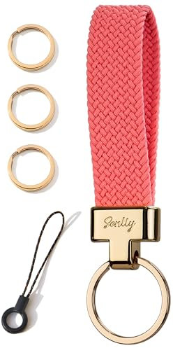 SENLLY Auto Schlüsselanhänger, Elastisch Schlüsselhalter, Universal Schlüsselband für Autoschlüssel