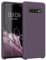 kwmobile Hülle kompatibel mit Samsung Galaxy S10 Hülle - Silikon Handy Case - Handyhülle weiche Oberfläche - kabelloses Laden - Helle Iris