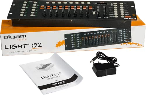 ALGAM LIGHTING Controller DMX 192 (12 Displays x 16 Kanäle) – 482 x 133 x 76 mm – IP20