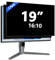 19 Inch Privacy Screen for Computer Monitor Eye Protection Anti Glare Blue Light Monitor Privacy Shield Screen 19 Inch 16:10 Aspect Ratio [2 Pack]