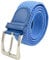 LisaModa Herren Stretch Flechtgürtel LM1000 Stretchgürtel Stoffgürtel Viele Farben (Blau 032, 85-110)