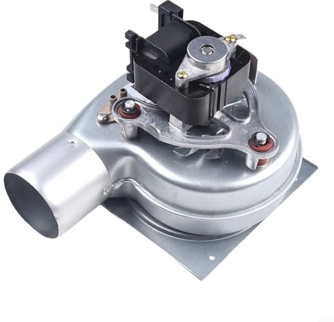 Ventilateur de cheminée, 35 W 2000 tr/min, ventilateur de chaudière à faible bruit 220 V et résistance aux hautes températures pour armoire/gonflables/barbecues/appareils électriques
