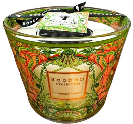 Baobab Collection Kerze – Tomorrowland Edition: Maiglöckchen, Moos und Birnenduft – luxuriöses aromatisches Dekor (MAX10)
