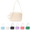 Tonny Black Mini Urban Komfort Umhängetasche Damen, Crossbody Bag, Handtasche, Verstellbarer Dünner Gurt, PU Vegan Leder, 15 x 20 x 5 cm (Creme)