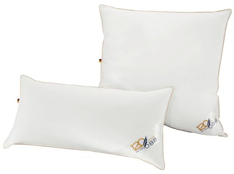 OBB Jubiläumskissen 120 Jahre Feder/Daunenkissen fest Größe 80x80 cm