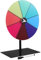 IMIKEYA Accessoires De Divertissement pour Platine Vinyle Plateau Tournant De Jeu De Société du Jeu Roue De Qui Tourne Rouet Roue De Chance Spinner pour Les Jeux Acrylique
