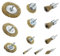 Lot de 12 brosses métalliques pour perceuses électriques avec tige de 6 mm, brosses en acier inoxydable et embouts de brosse métallique pour dérouiller et poncer efficacement, brosses métalliques