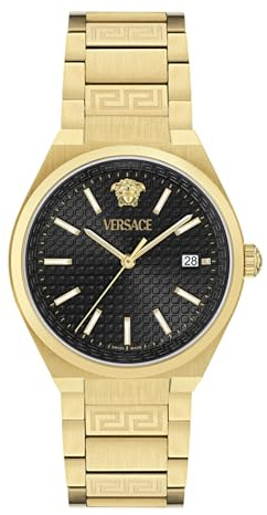 Versace Herren Analog Quarz Armbanduhr V-Auria